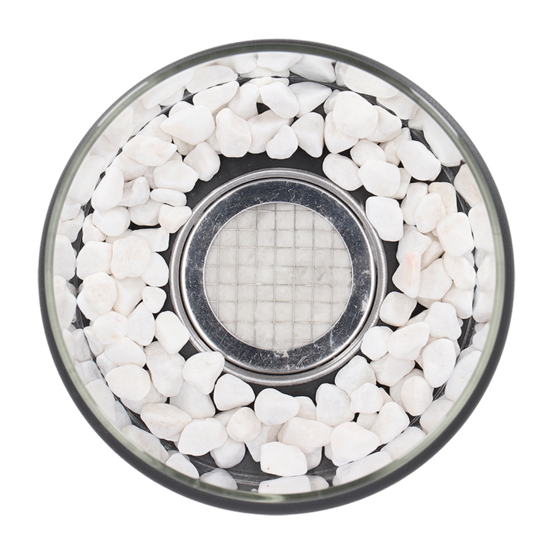 Klassische Öllampe mit offener Flamme - Lumora