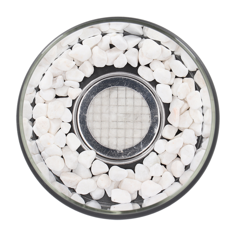 Klassische Öllampe mit offener Flamme - Lumora