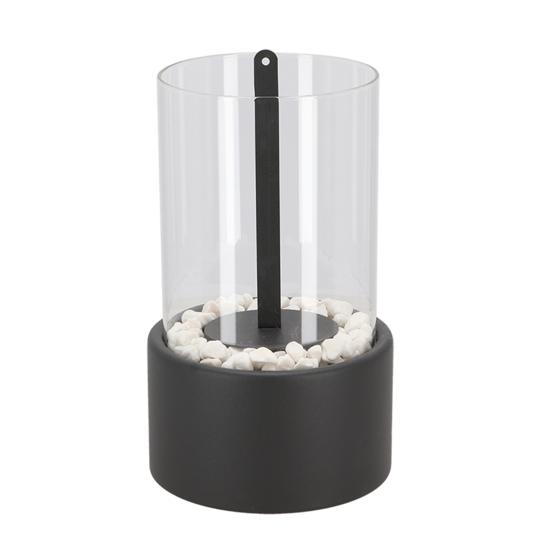 Klassische Öllampe mit offener Flamme - Lumora