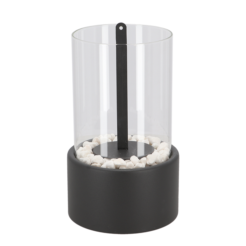 Klassische Öllampe mit offener Flamme - Lumora