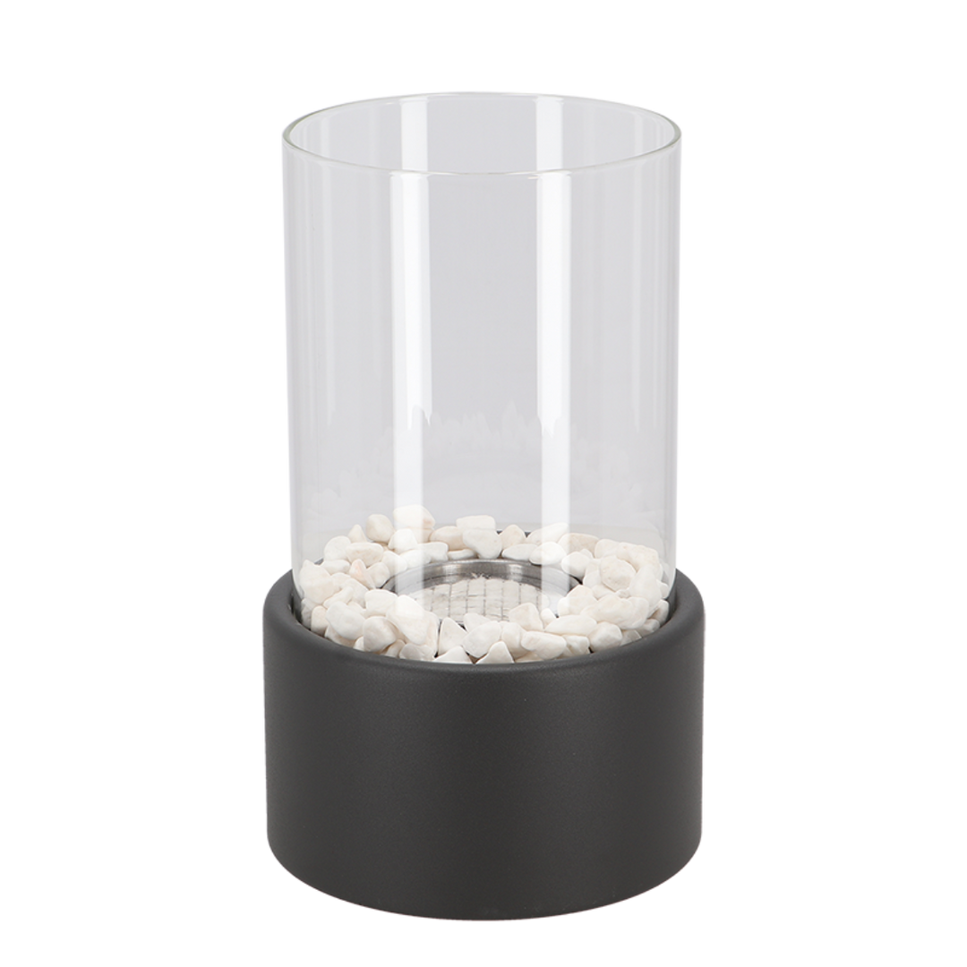 Klassische Öllampe mit offener Flamme - Lumora