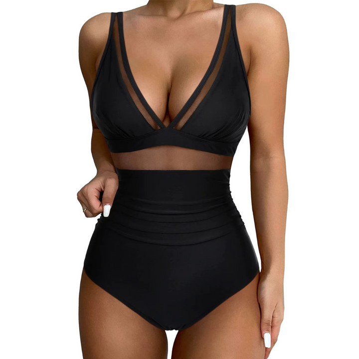 Swimsuit with adjustable straps and flattering cut – Leona