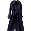 Eleganter Damen-Trenchcoat mit Doppelknöpfen – Celina