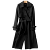 Eleganter Damen-Trenchcoat mit Doppelknöpfen – Celina