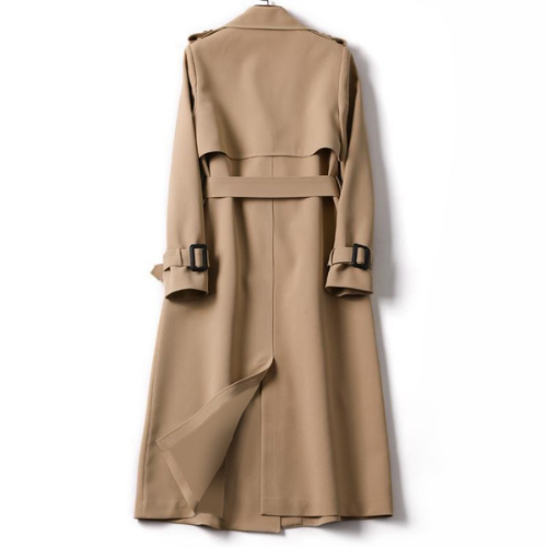 Eleganter Damen-Trenchcoat mit Doppelknöpfen – Celina