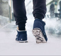 Warm men's shoes with lined interior – Ruben