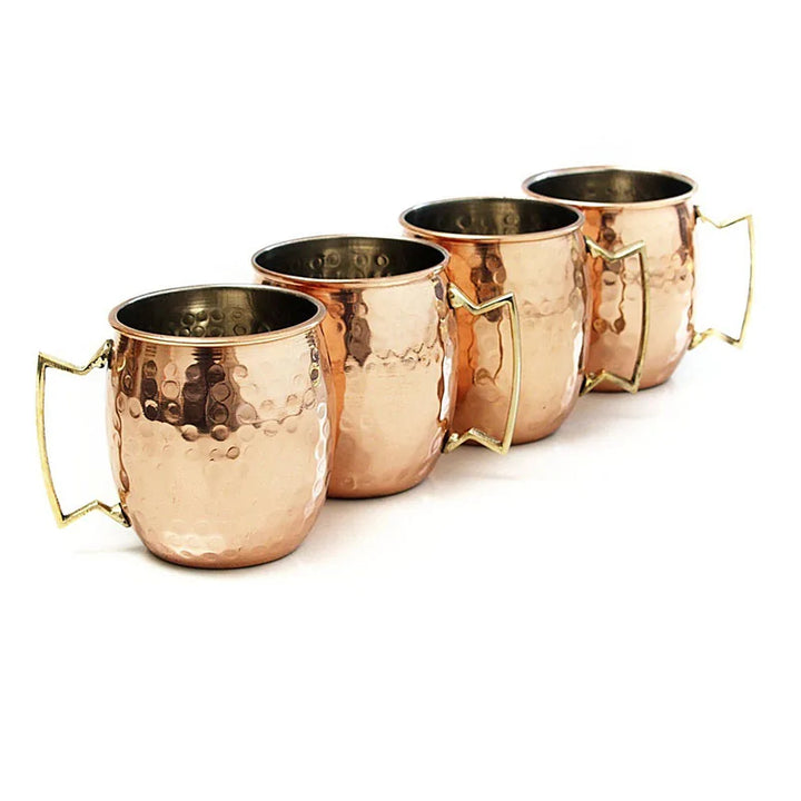 Hammered Copper Cup Set - ChillCopper