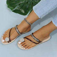 Trendy women's sandals with unique snowflake detail – Arluna