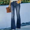 Trendy Denim Hose mit Hoher Taille - Mila