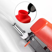 Portable handheld pneumatic sandblasting gun