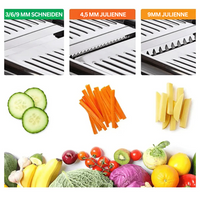 Stainless Steel Mandoline - PrecisionSlice