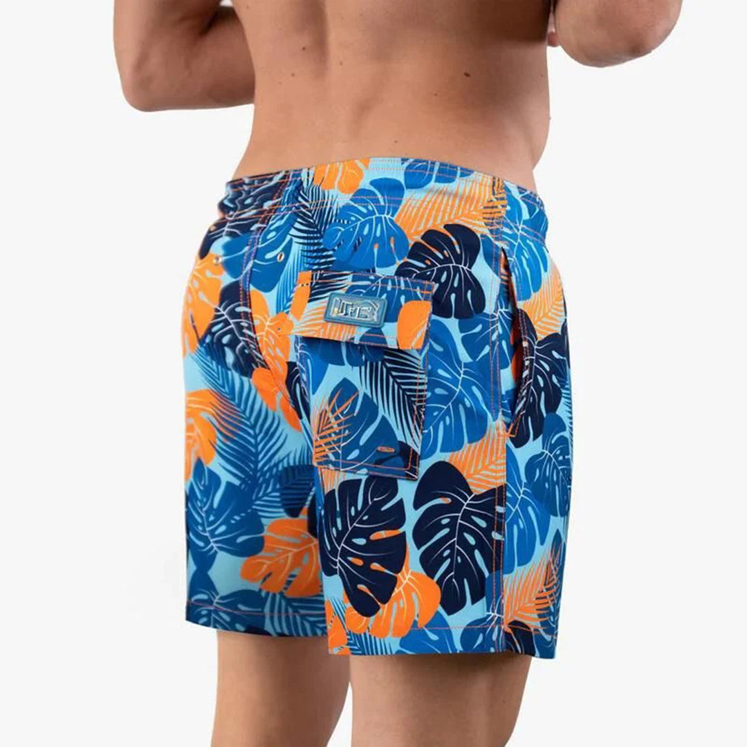 Trendy men's swim shorts with print – Julien