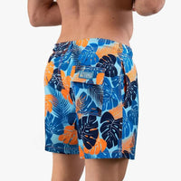 Trendy men's swim shorts with print – Julien