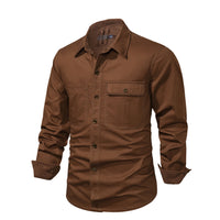 Stylish men's shirt with contrasting details – Ruben