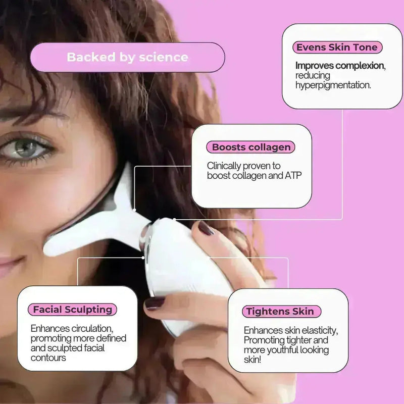 7-in-1 LED Facial Firming & Massage Tool – Vénera