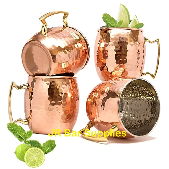 Hammered Copper Cup Set - ChillCopper