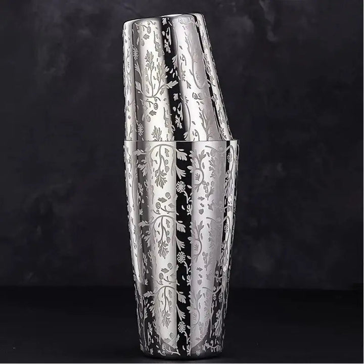 Engraved Cocktail Shaker – Mixaro