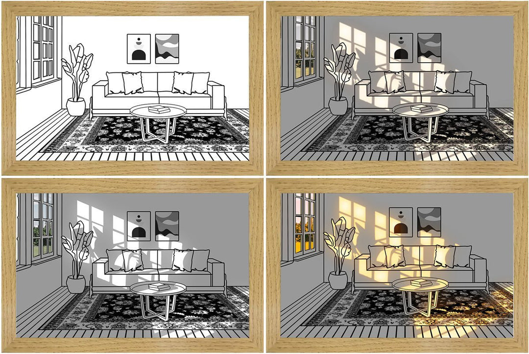 LED Leuchtenbild – Luminza