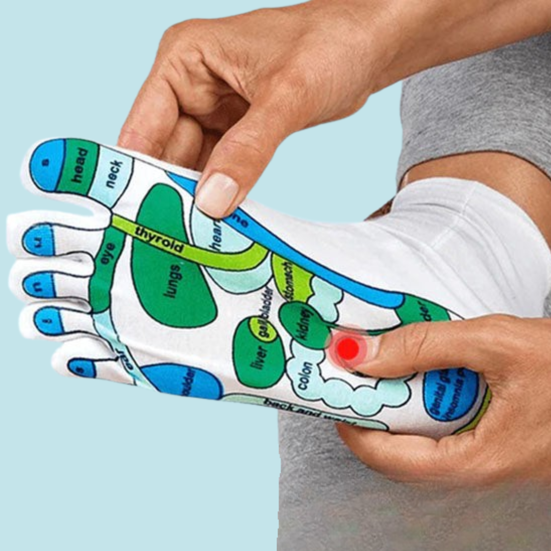 Akupressur-Socken für Entspannung und Gesundheit – ReflexoSox