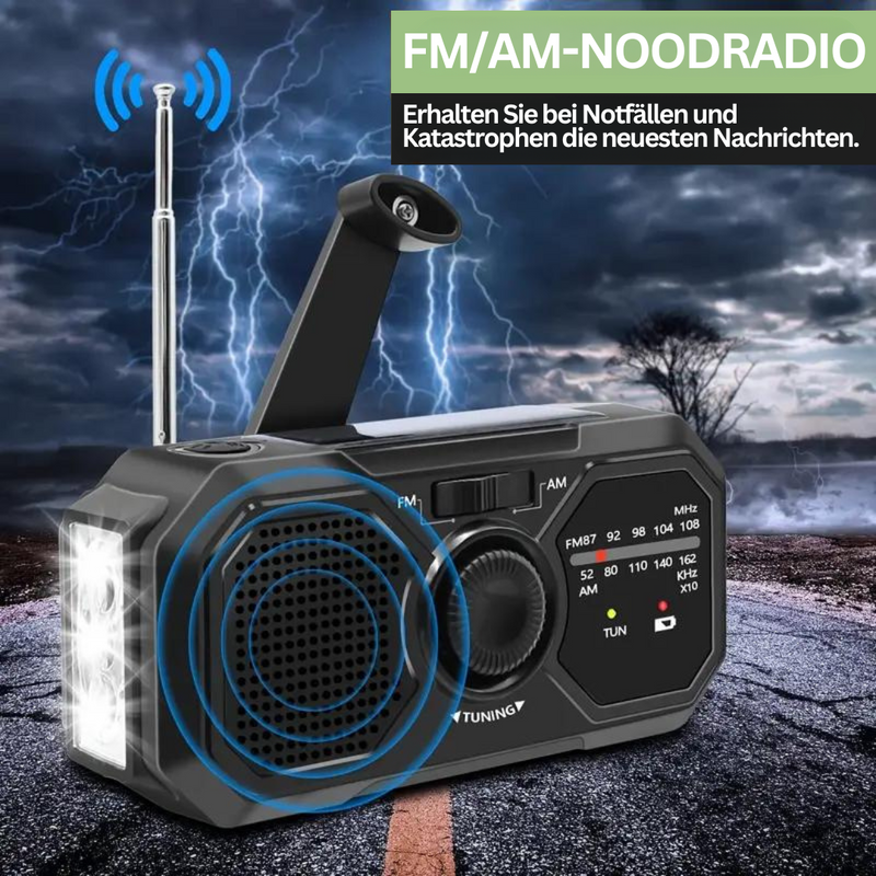 Crank Emergency Radio – RescueBeam