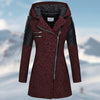 Warmer Langer Damen-Wintermantel - Aria