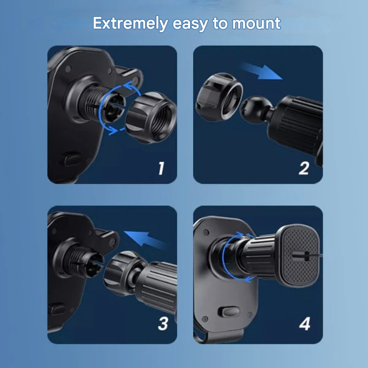 Universal Car Phone Holder with Vent Hook – Griponix