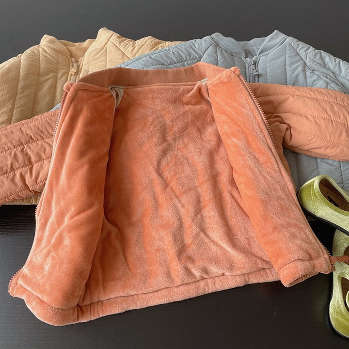 Baby winter jacket with cotton lining – Lio