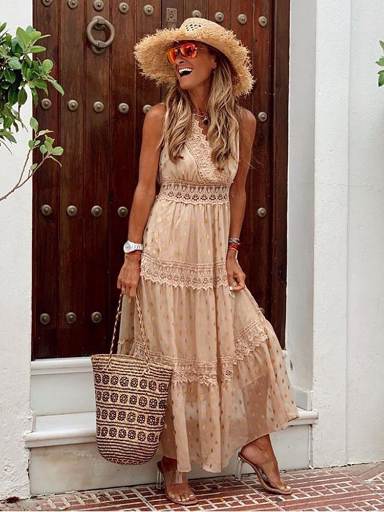 Boho Ibiza Dress - Solana