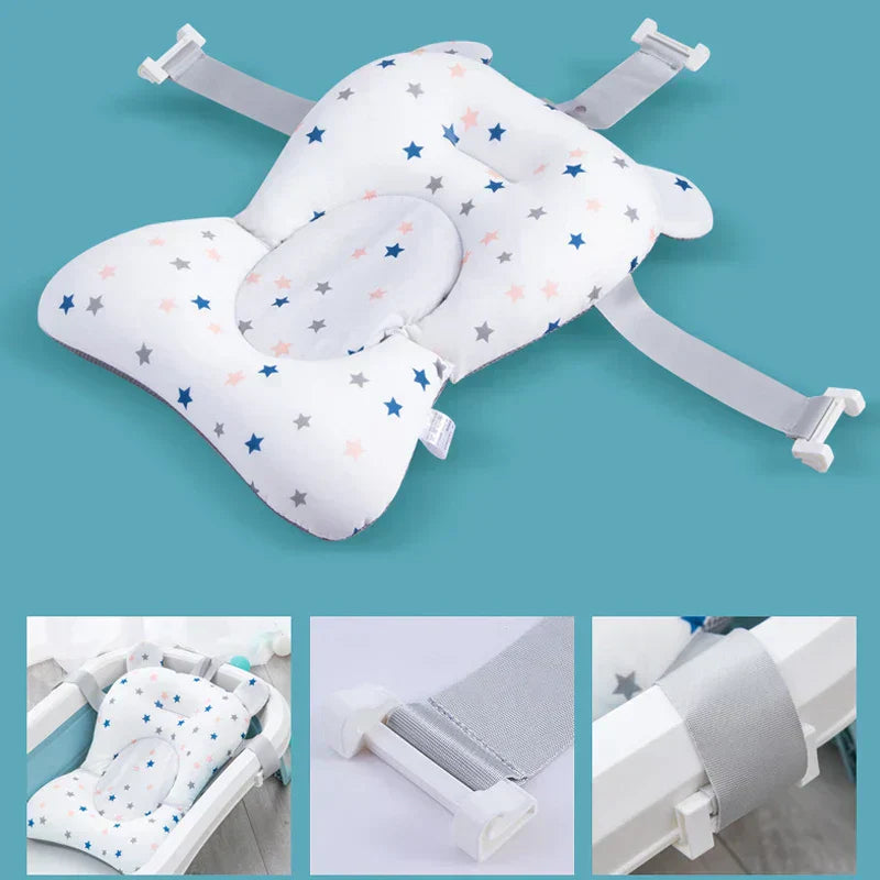 Tragbare Anti-Rutsch-Babybadewannenmatte – SplashEase