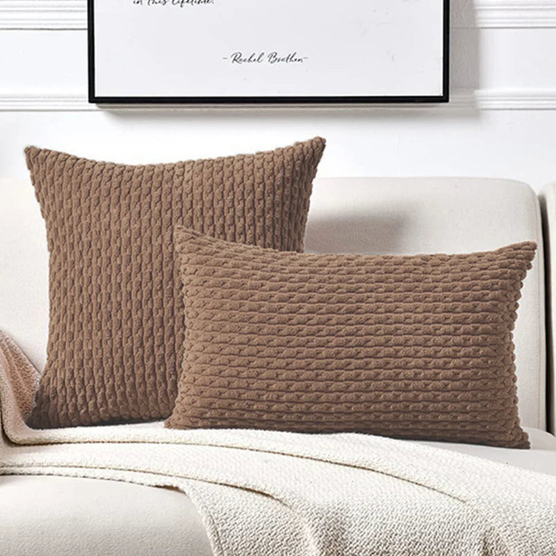 Corduroy Pillow Covers in Boho Style – Velvia