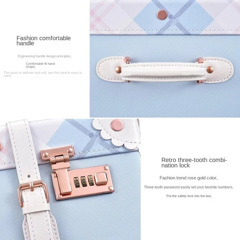 Retro-Hartschalenkoffer Set – Valencia