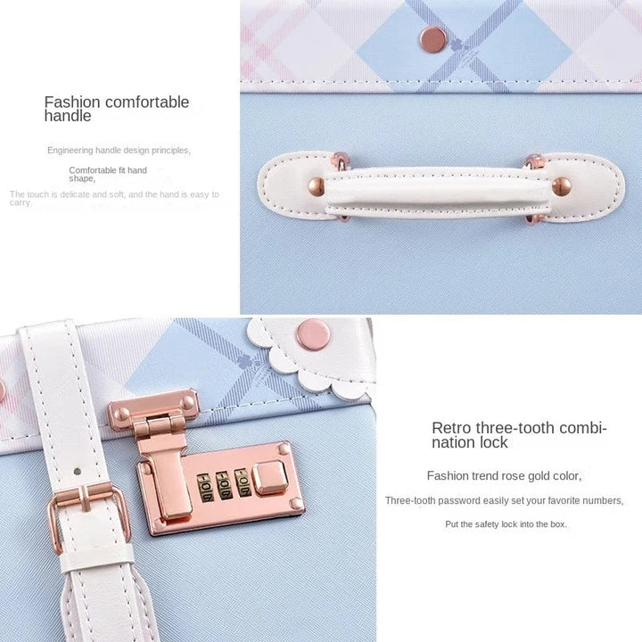 Retro-Hartschalenkoffer Set – Valencia