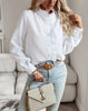 Trendige Gestreifte Damenbluse – Elise