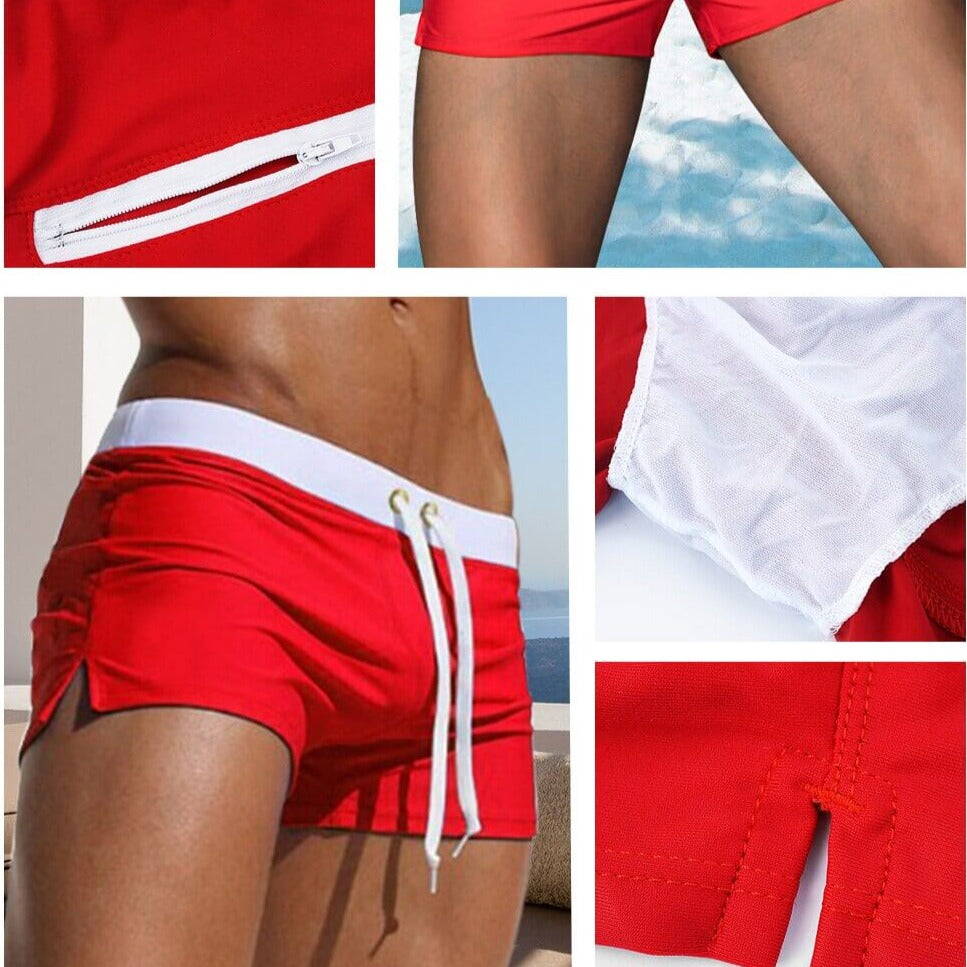Trendy men's swim shorts – Jace