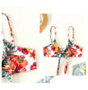 Bikiniset mit Hohem Bund und Cover-up – Amira