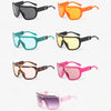 Oversized Monoblock Wraparound Sonnenbrille – Auron
