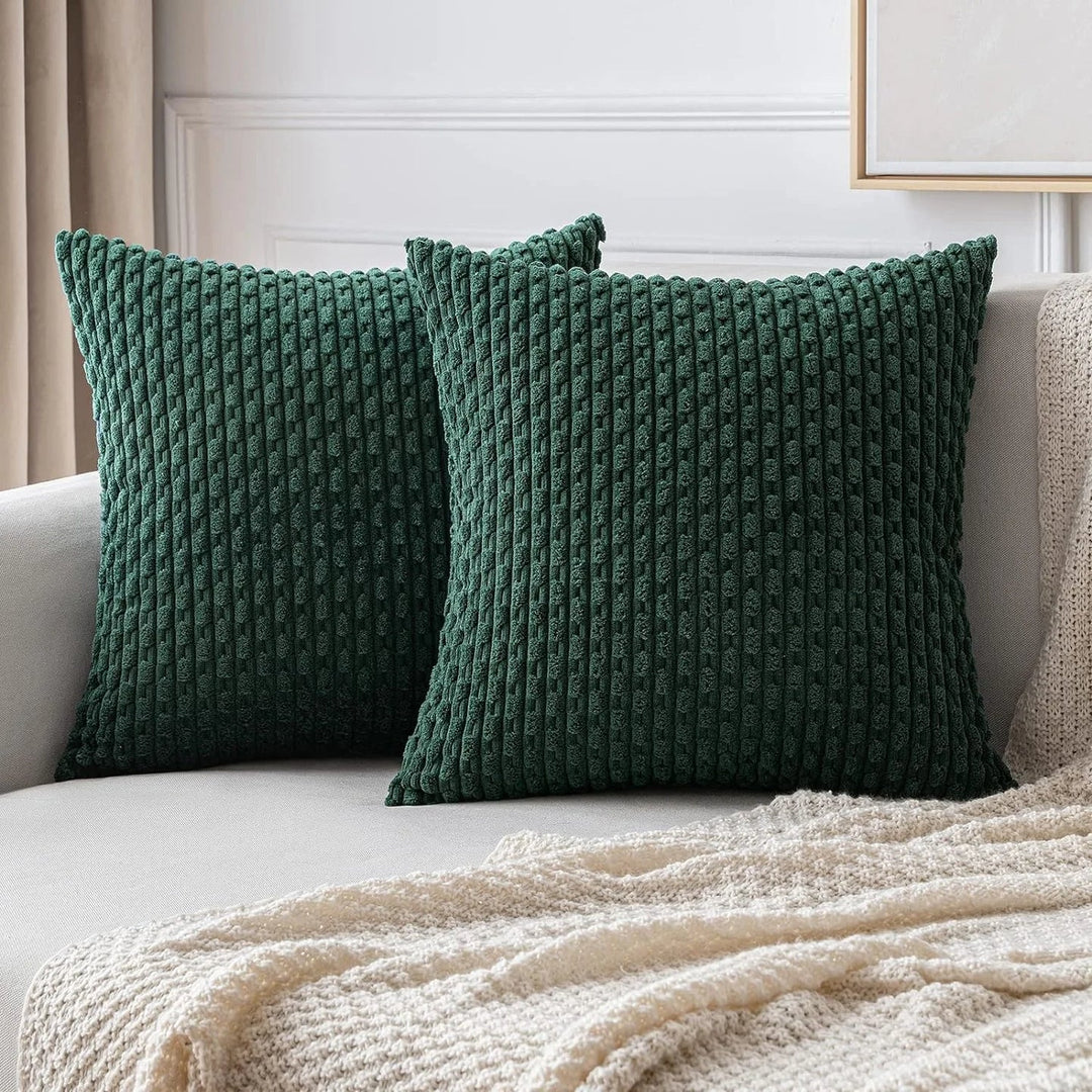 Corduroy Pillow Covers in Boho Style – Velvia