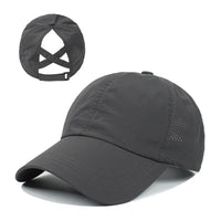 Atmungsaktive Unisex Sport-Basecap aus Mesh mit verstellbarem Sitz – AeroCap
