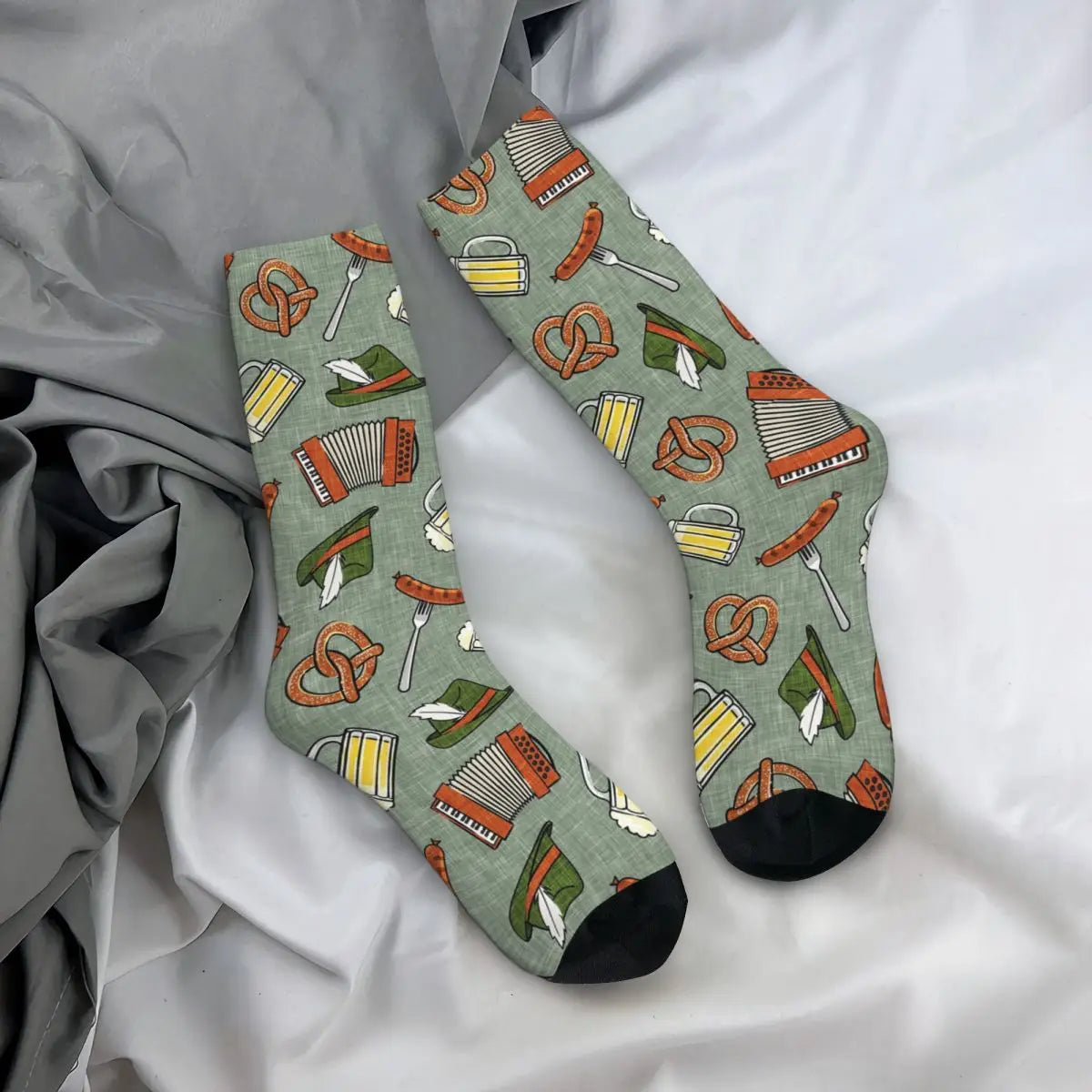 Socken mit Wiesn-Motiven (2er-Set) – FestSocken Oktoberfest 2025