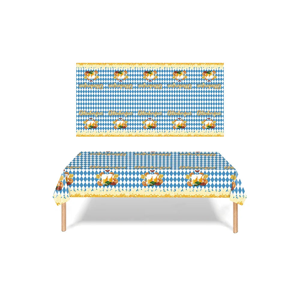 Tischdecke im Oktoberfest-Design – FestTafel Oktoberfest 2025 1+1 GRATIS