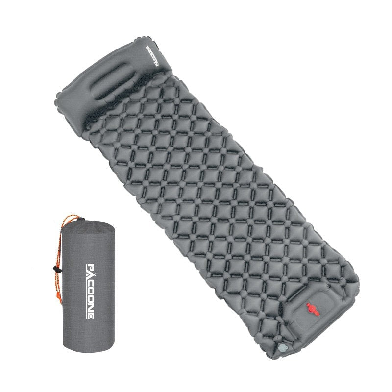 Ultraleichte Wasserdichte Isomatte mit Integrierter Pumpe – AirRest