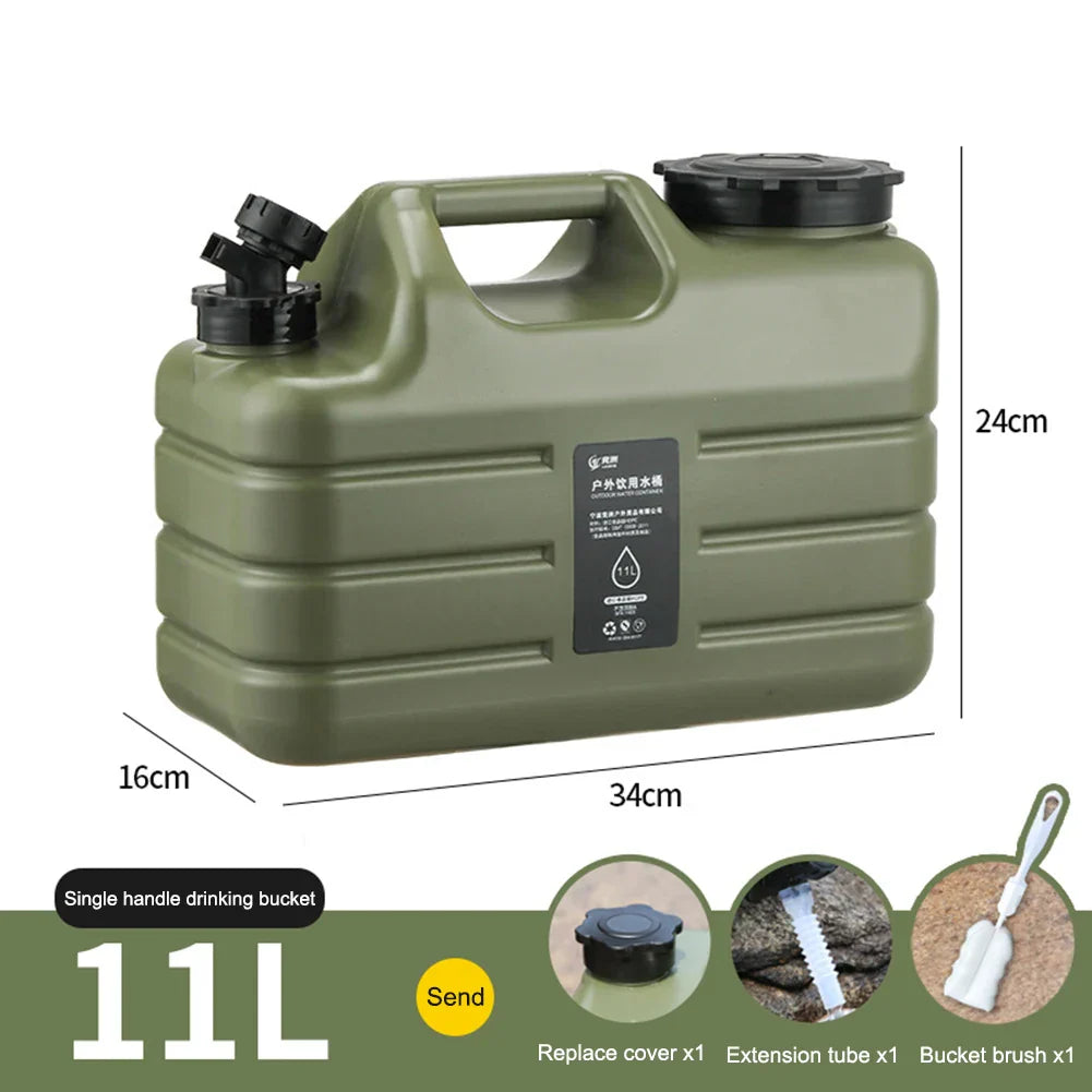 Tragbarer 12L Wasserbehälter - AquaTrek