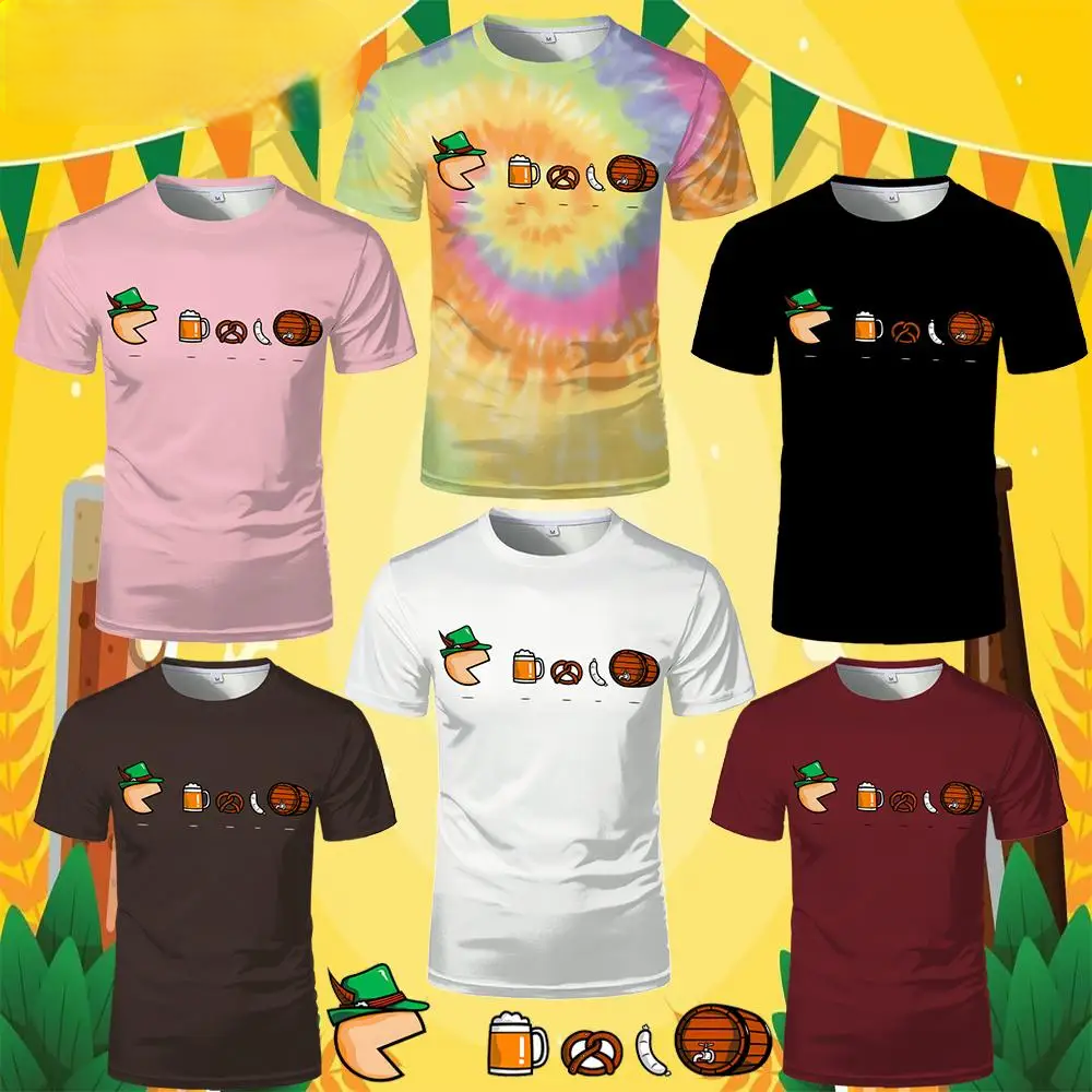 Oktoberfest T-Shirt mit Cartoon-Motiven – GaudiShirt Oktoberfest 2025