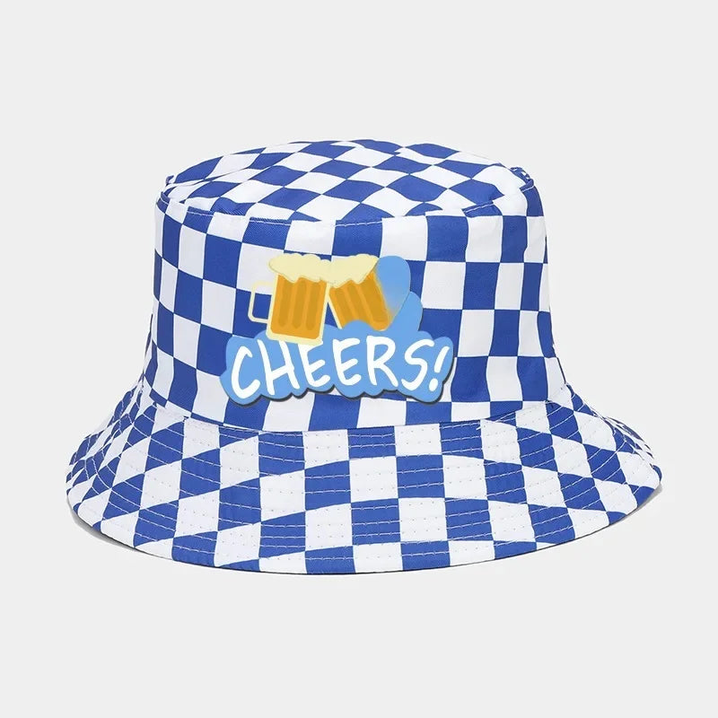 Fischerhut mit Rautenmuster – WiesnKaro Oktoberfest 2025
