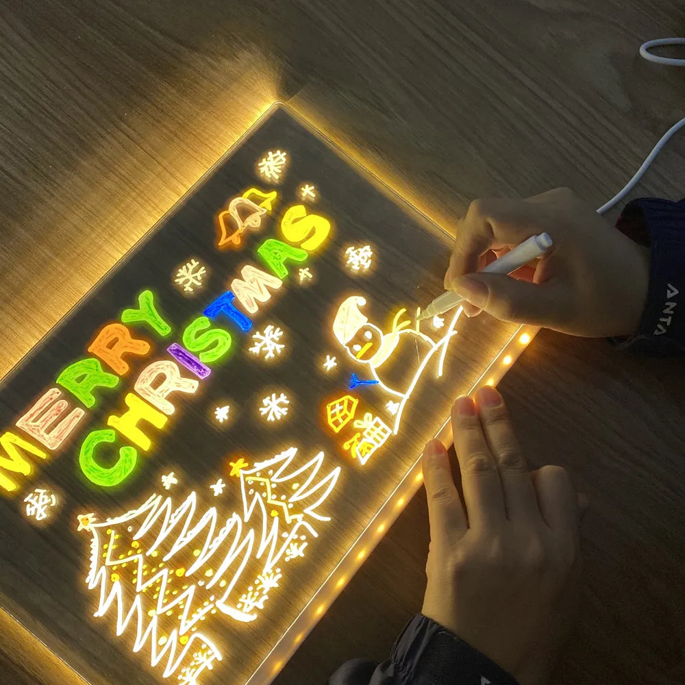 Screenless LED Drawing Board for Creative Children - LumoPad