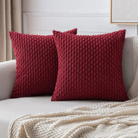 Corduroy Pillow Covers in Boho Style – Velvia