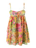 Rückenfreies Bohème-Minikleid mit Blumendruck – Juliette
