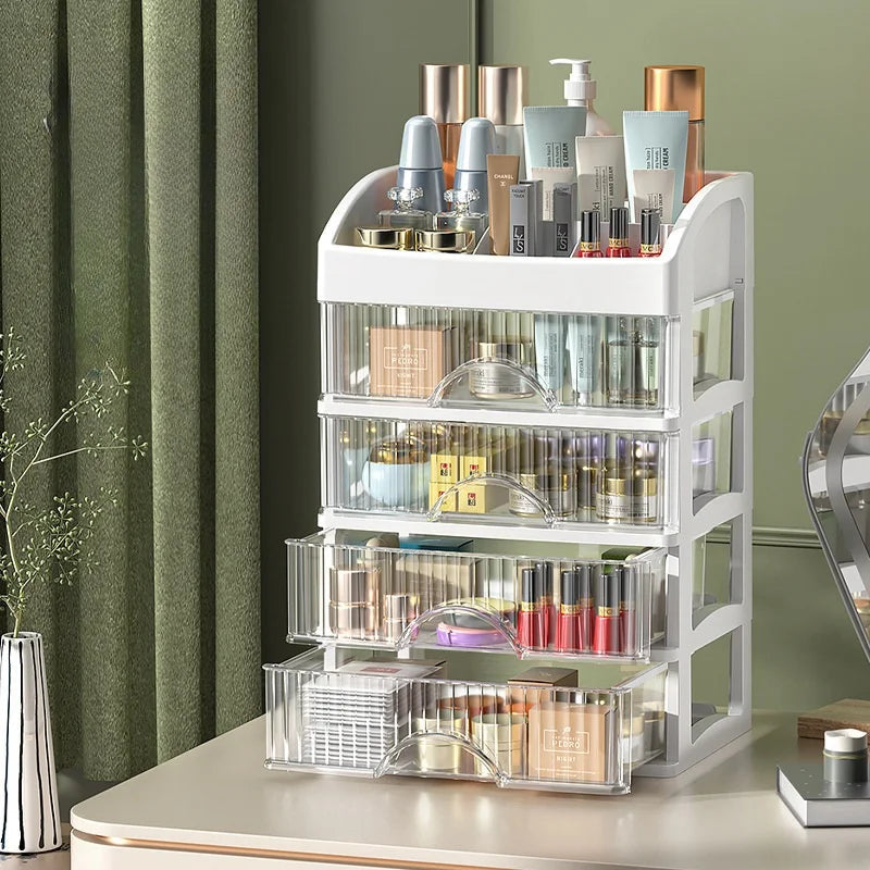 Transparent makeup organizer made of acrylic - Clarityn