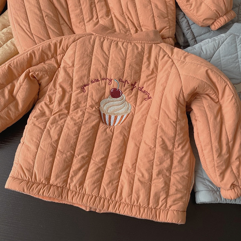Baby winter jacket with cotton lining – Lio