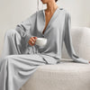 Satin-Pyjama-Set – Isabella Herbstzauber Edition